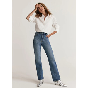 Mint Velvet Mid Indigo Straight Jeans